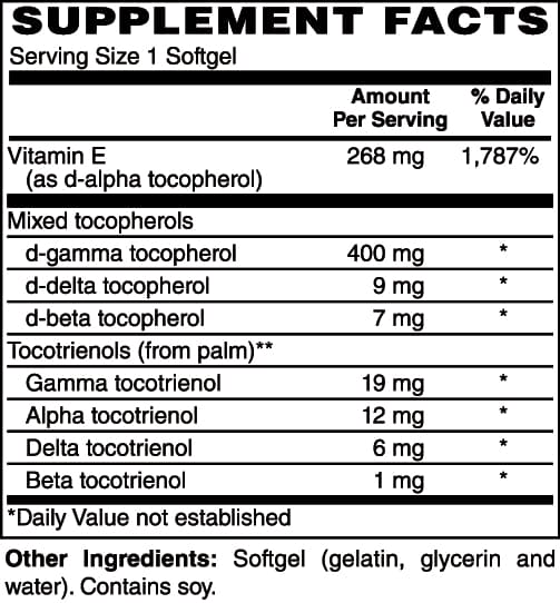 Vitamin E Softgels