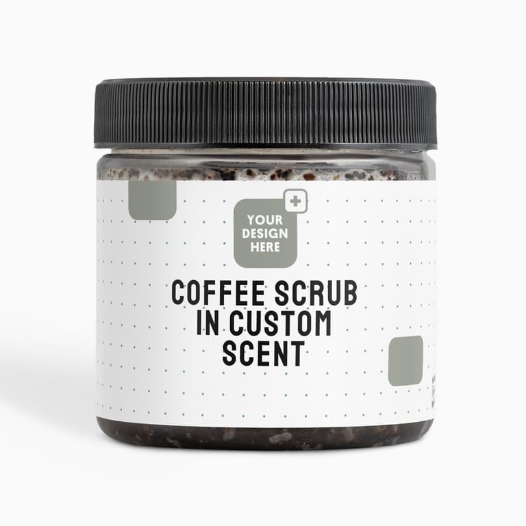 Coffee Scrub in Custom Scent