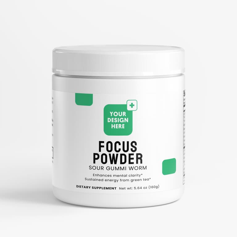 Focus Powder (Sour Gummi Worm)