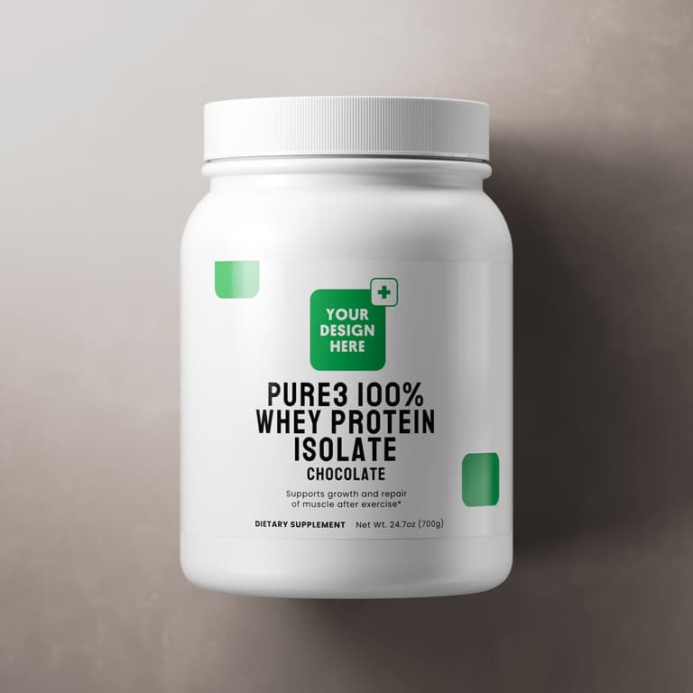Pure3 100% Whey Protein Isolate (Chocolate)