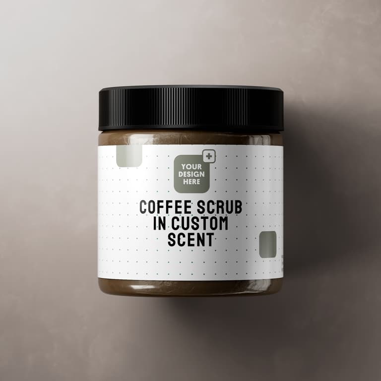 Coffee Scrub in Custom Scent