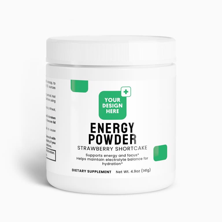 Energy Powder (Strawberry Shortcake)