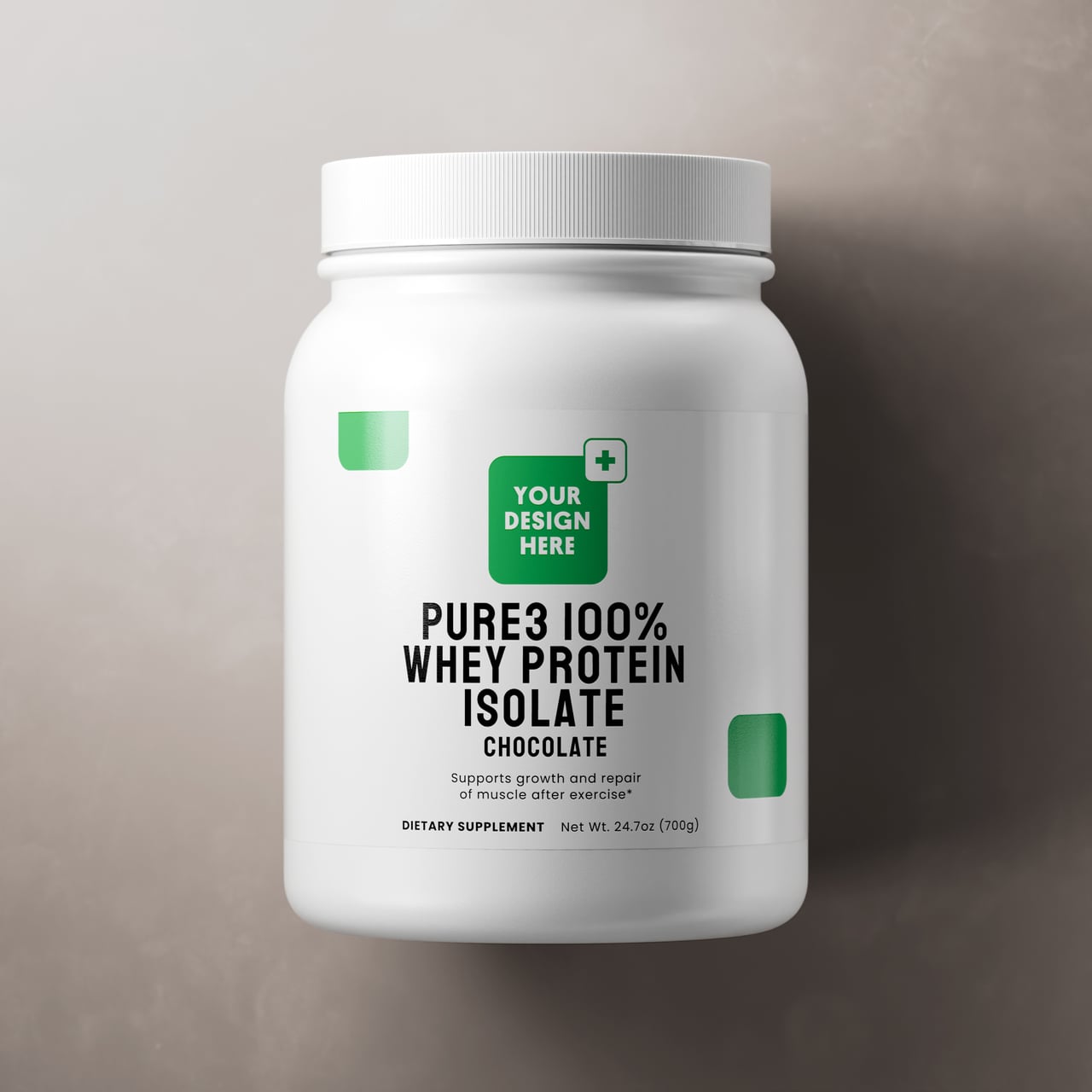 Pure3 100% Whey Protein Isolate (Chocolate)