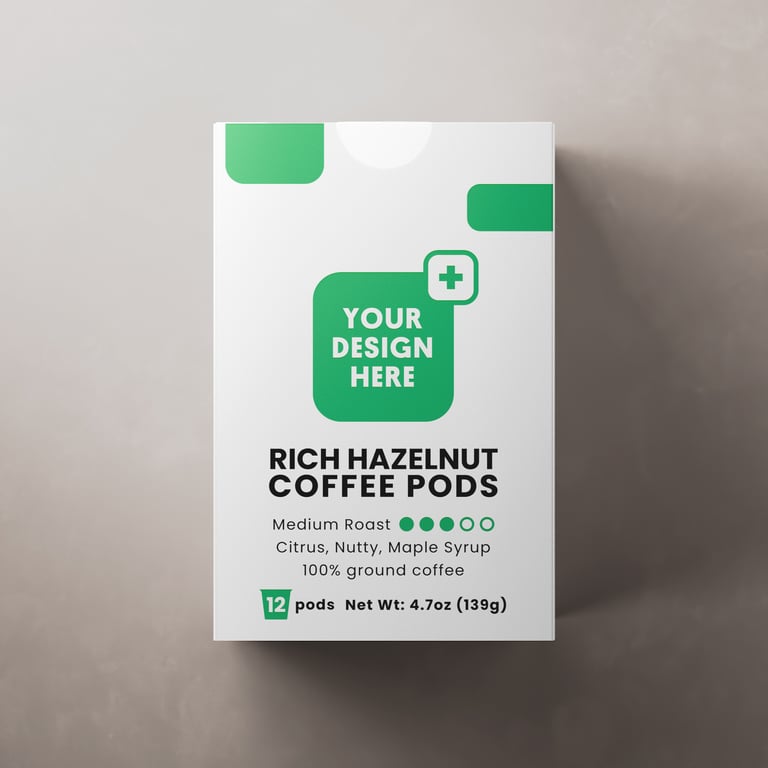 Rich Hazelnut Coffee Pods (Medium Roast)