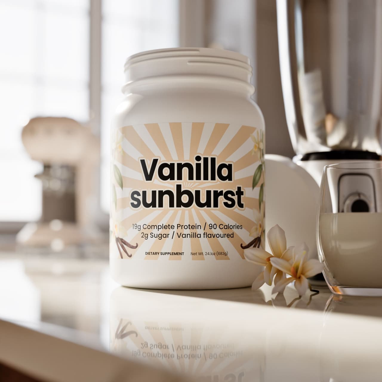 Pure3 100% Whey Protein Isolate (Vanilla)