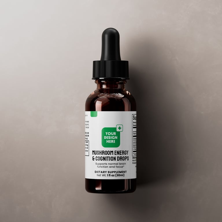 Mushroom Energy & Cognition Drops