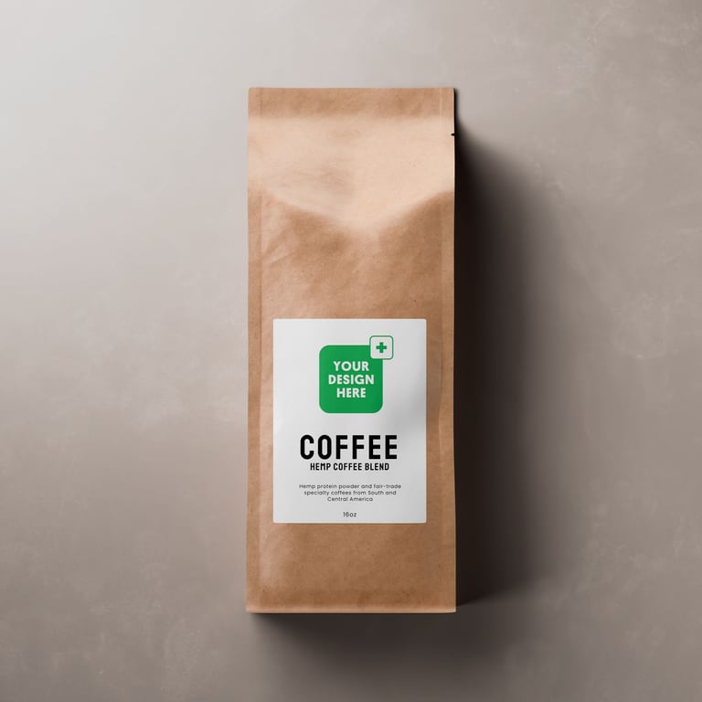 Hemp Coffee Blend - Medium Roast 16oz