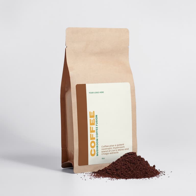 Mushroom Coffee Fusion - Lion’s Mane & Chaga 4oz