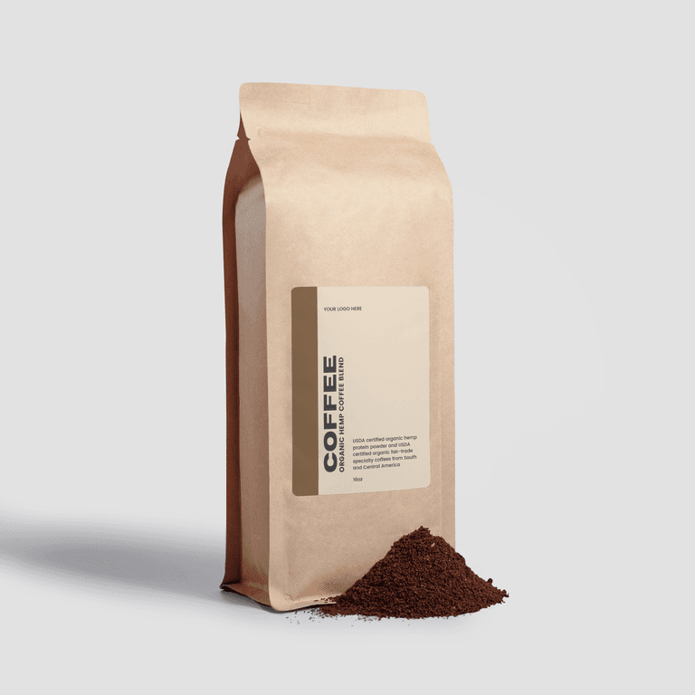 Hemp Coffee Blend - Medium Roast 16oz