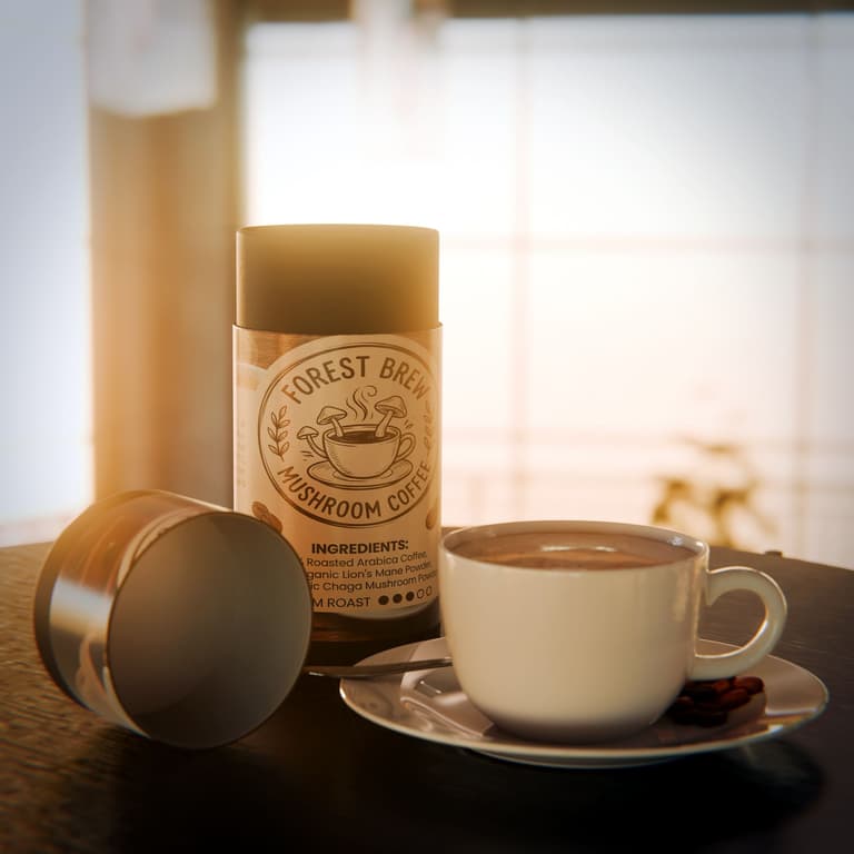 Mushroom Fuse Instant Coffee (Medium Roast)