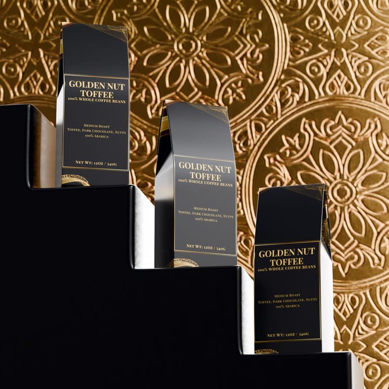 Golden Nut Toffee Coffee (Medium Roast)