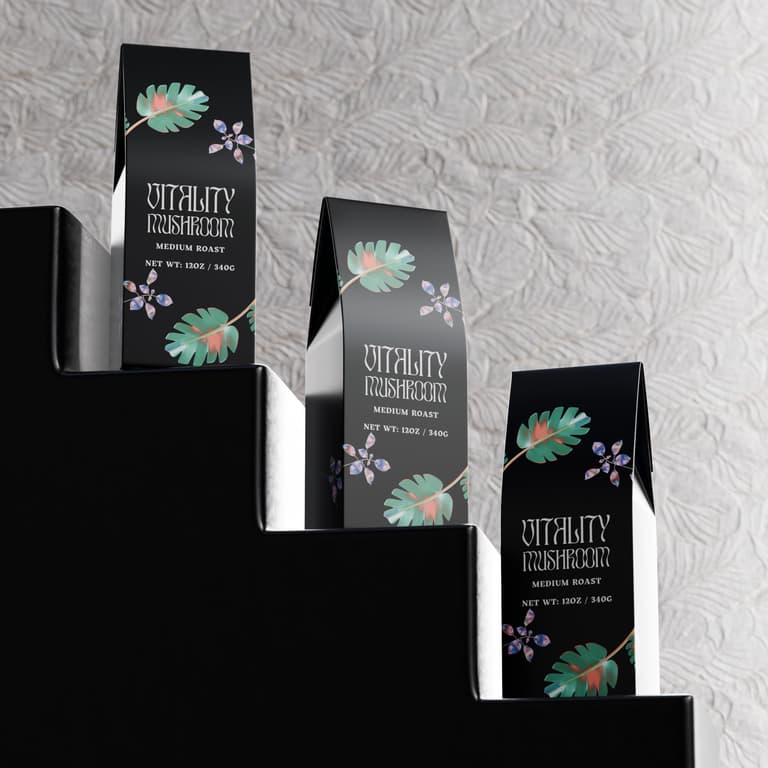 Vitality Mushroom Coffee (Medium Roast)