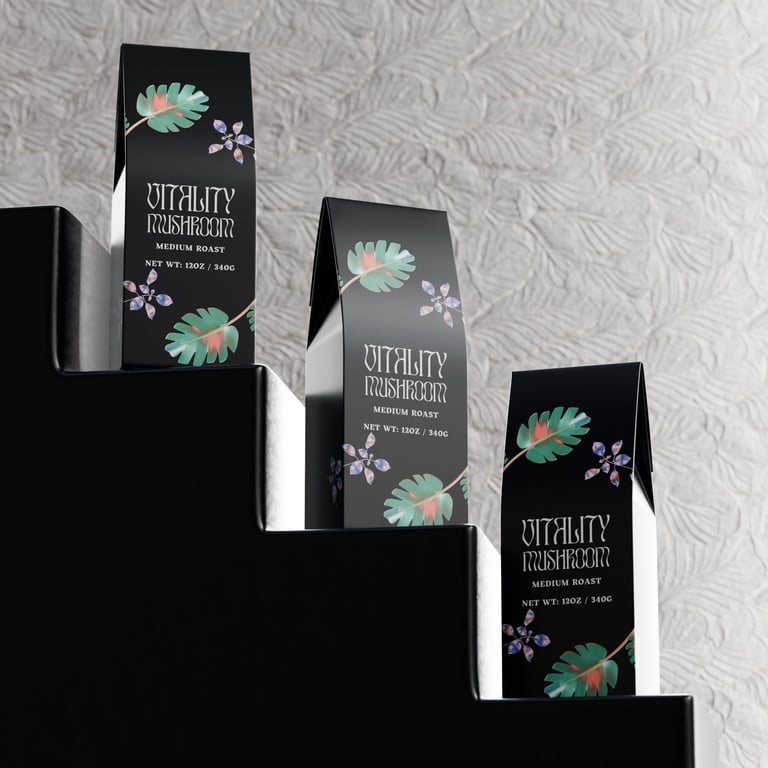 Vitality Mushroom Coffee (Medium Roast)