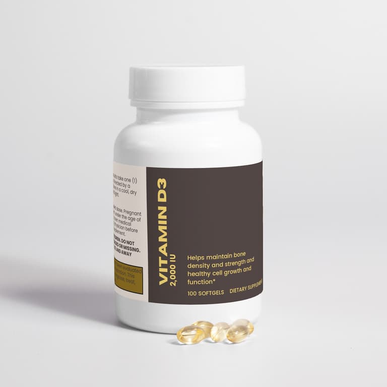 Vitamin D3 2,000 IU