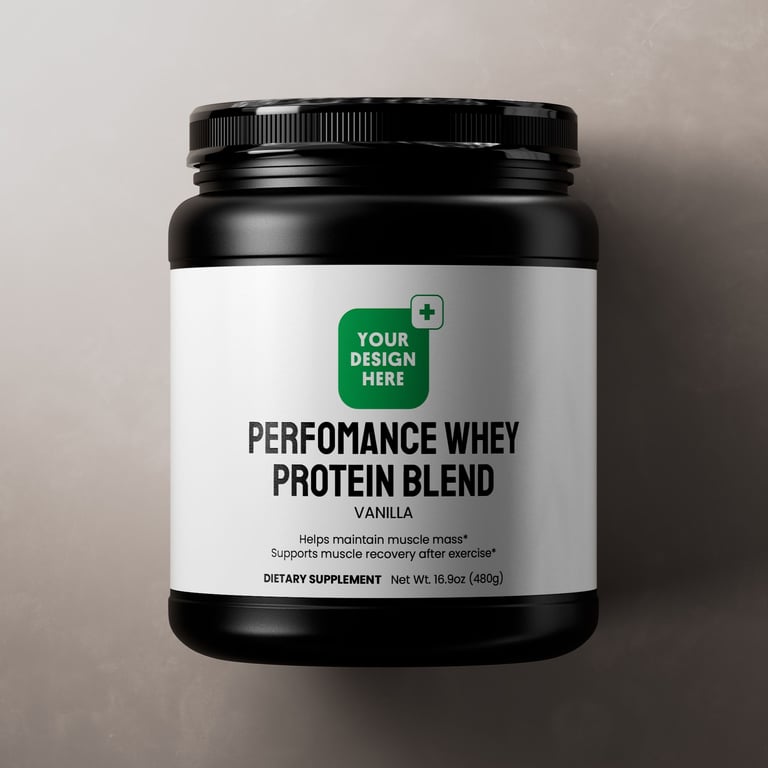 Performance Whey Protein Blend (Vanilla)